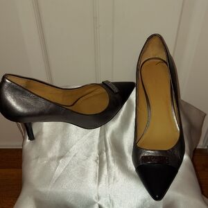 Coach Black Heels Sleek Design